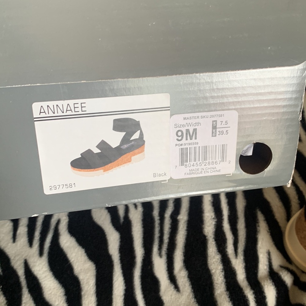 Natural Reflection Ankle Strap Platform Sandals - image 3